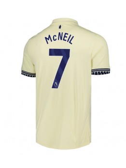 Billige Everton Dwight McNeil #7 Bortedrakt 2025-26 Kortermet